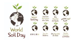 Above are some of the World Soil Day logos available in different languages on the FAO website.