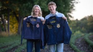 For Leah (left) and Cameron Addington (right), FFA is a family affair. Photo courtesy of Cameron Addington.