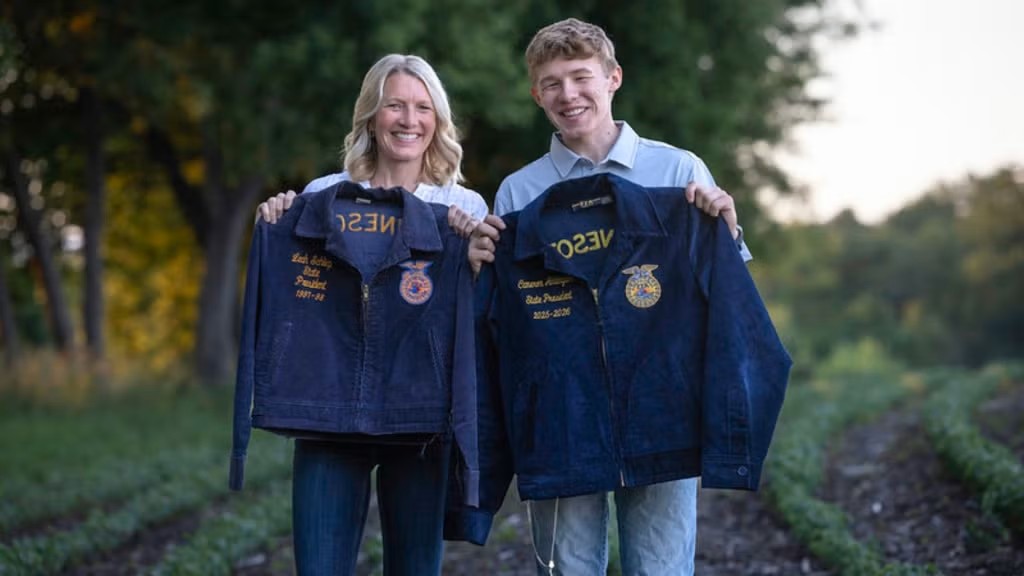 For Leah (left) and Cameron Addington (right), FFA is a family affair. Photo courtesy of Cameron Addington.